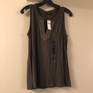 Olive green banana republic top